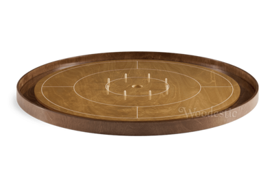 Set Crokinole nogal/haya 