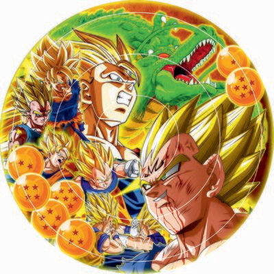 Set Crokinole personalizado Dragon Ball versión 3