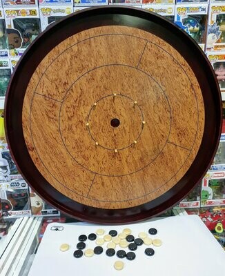 Set Crokinole Mayday 2020. Versión Rosewood